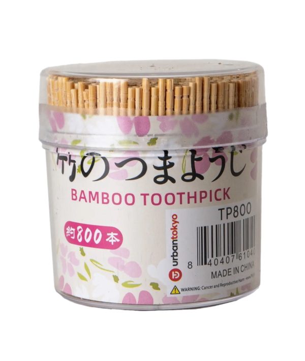 Bamboo Toothpicks 800 count
