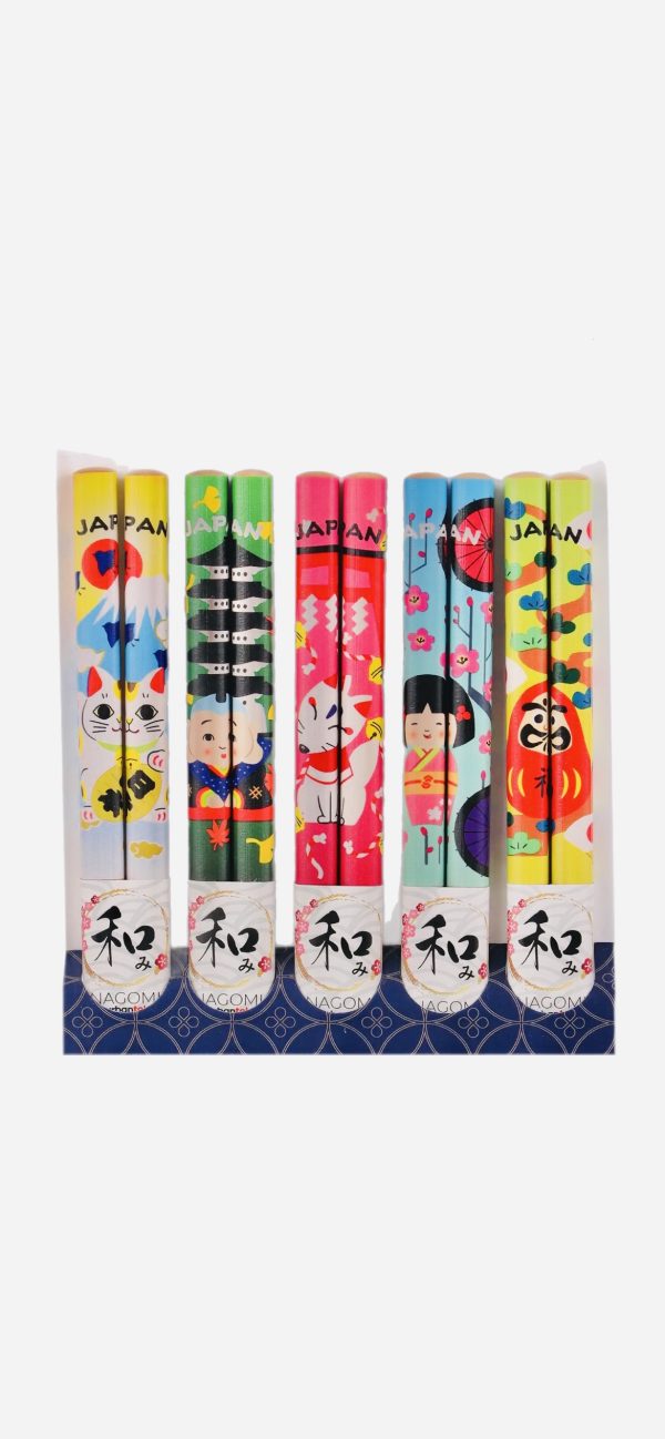 5 Pairs Chopsticks Set