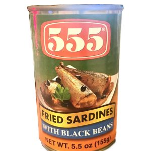 555 Fried Sardines w Black Bean 5.5oz