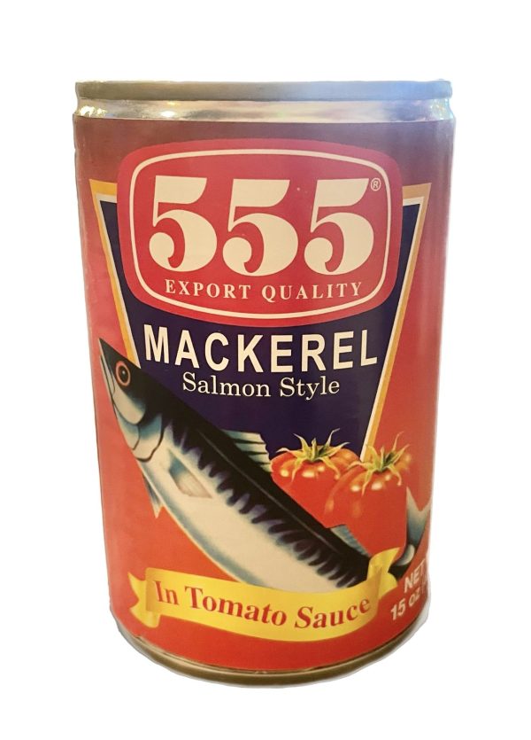 555 Mackerel in Tomato Sauce 15oz