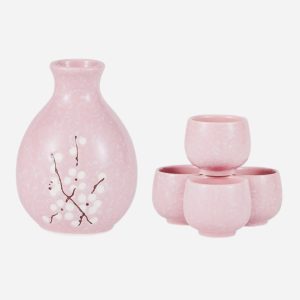 Pink Ume Plum Blossoms 9oz Sake