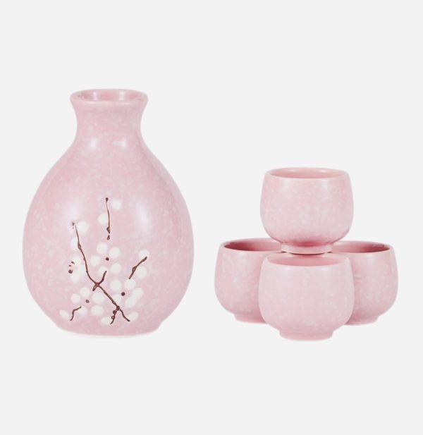 Pink Ume Plum Blossoms 9oz Sake
