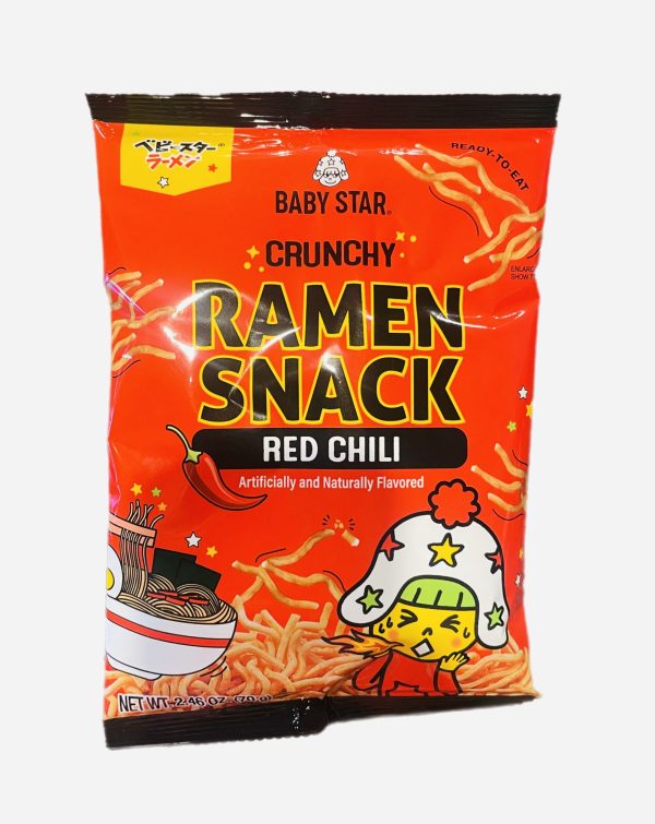 Baby Star Ramen Snack Red Chili 2.46oz